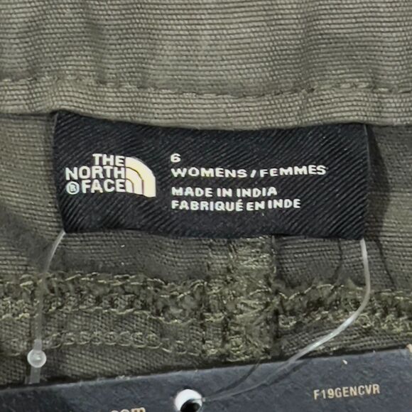 NWT! The North Face Dorm Mr. Pant Taupe Green Hiking Pants - Women's Size 6 - Picture 5 of 9